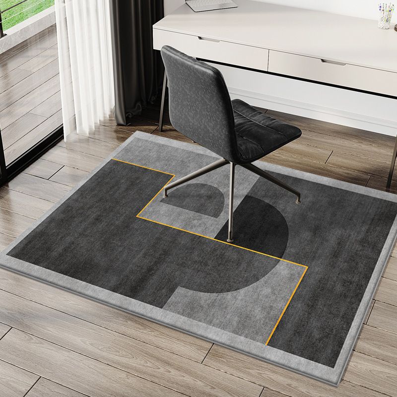 Soundproof Large Carpet Study Office Computer Desk Gaming Chair Non Slip Floor Mat Bedroom Rectangular Foot Mat Carpet_voghion.com