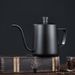304 Stainless Steel 350ML With Lid Thickened Mini Long Spout Narrow Mouth Drip Coffee Pour Over Kettle_voghion.com