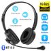 Trucker Driver Bluetooth Headset mit Mikrofon Wireless Kopfhörer für PC Telefon_voghion.com