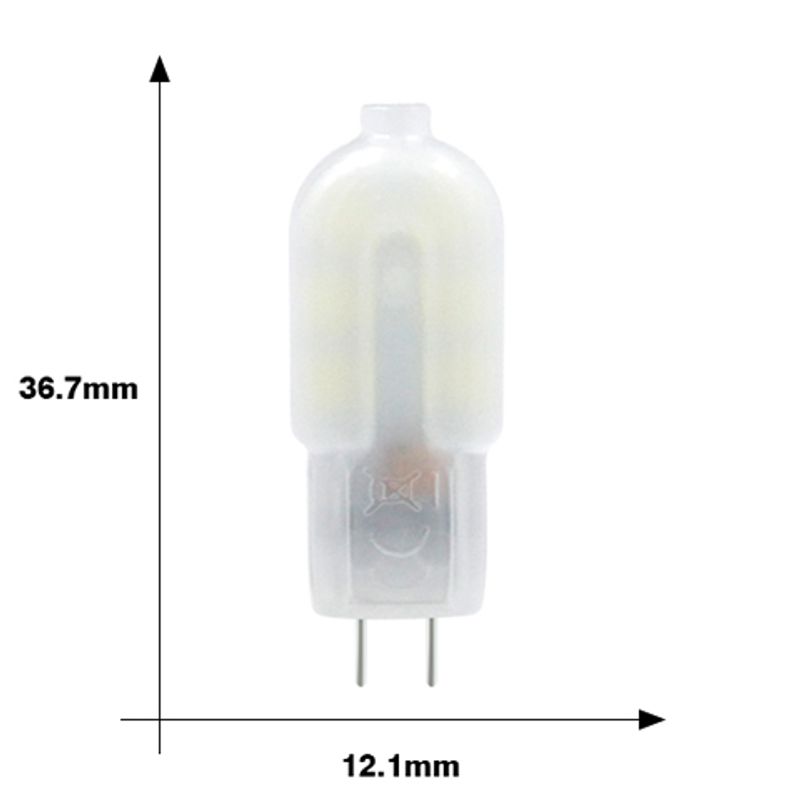 5PCS AC220V / DC12V Mini G4 LED Lamp 3W Lampada LED G4 Bulb SMD2835 Milky/Transparent Cover Replace Halogen G4 Spotlight_voghion.com