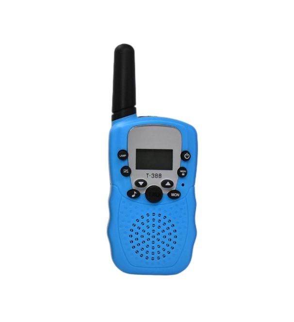 Walkie Talkie portatile per esterni T388 senza fili per uso civile, 3 km, giocattolo per bambini_voghion.com