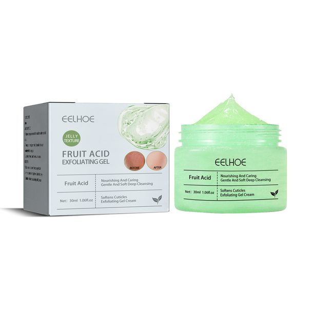 EELHOE Fruit Acid Facial Exfoliation Deep Cleansing Pores, Blackhead Acne, And Whitening Skin Gel_voghion.com