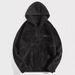 Felpa con cappuccio oversize unisex in pile - Pullover in morbido poliestere spazzolato con coulisse regolabile (S-XXL)_voghion.com