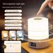 Lampada da comodino USB - Controllo touch 3 colori | Luce da lettura per la cura degli occhi e caricabatteria per telefono | Modalità sospensione per camera da letto_voghion.com