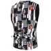 Large quantity in stock Foreign trade new men's fashion suit vest printed casual vest M-4XL MJ143_voghion.com