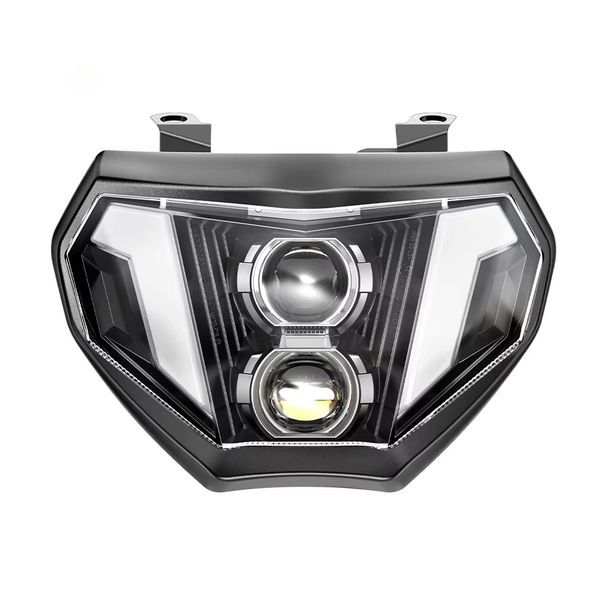 E-mark Genehmigt Led Scheinwerfer Für Yamaha MT 09 MT 07 FZ09 2014-2019 Motorrad Led Scheinwerfer Mit DRL Led Front Scheinwerfer_voghion.com