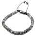 6mm Raw Stone Crystal Hand Rope For Men Ethnic Style Simple Jewelry_voghion.com
