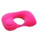 Inflatable Travel Neck Pillow - Portable U-Shaped Air Pillow For Airplane, Car, Office & Home, Lightweight & Compact, Easy To Inflate & Deflate,_voghion.com