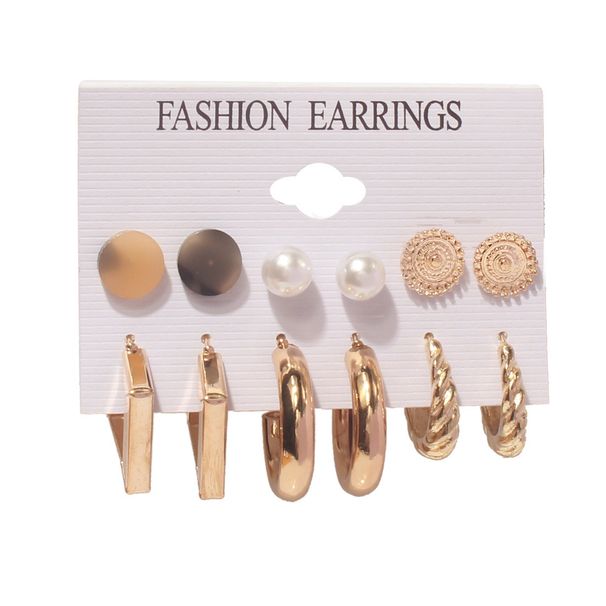 Orecchini a cerchio in oro unisex di nicchia_voghion.com