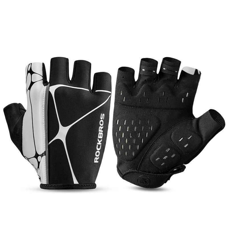 Gants courts d'été pour route de montagne Locke Brothers, équipement de cyclisme à demi-doigts pour hommes et femmes_voghion.com