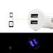 Music Festival 2.1A Θύρα USB Circular Ring Mini Charging Dual U Car Charger_voghion.com