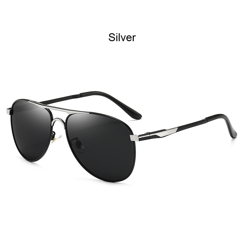 Pilot Polariserade Solglasögon Man Kvinna Kör Fiske Retro Solglasögon Märkesdesigner Man Metall Oculos De Sol_voghion.com
