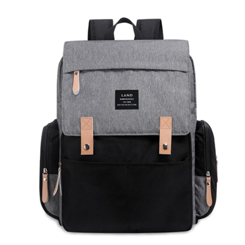 LAND Wickeltaschen für Mütter, Landuo Mutter, große Kapazität, Reise-Windelrucksäcke mit Wickelunterlage, praktische Baby-Stilltaschen_voghion.com