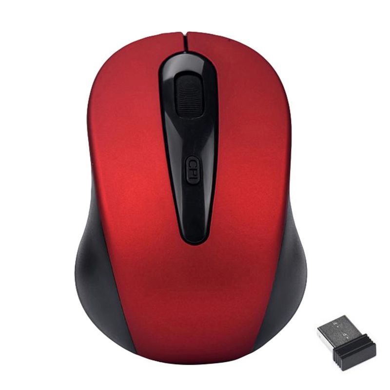 Xinweiqing Home Office 3 Keys 1600DPI 2.4GHz Wireless Mouse USB Receiver for PC Laptop_voghion.com