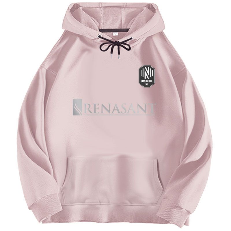 Football Nashville Einseitig Bedruckter Hoodie Mit Plüsch Herbst Und Winter Unisex Fashion Label Loose Fit_voghion.com