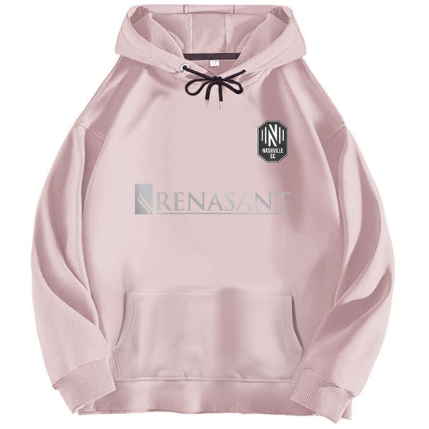 Football Nashville Einseitig Bedruckter Hoodie Mit Plüsch Herbst Und Winter Unisex Fashion Label Loose Fit_voghion.com