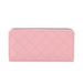 Wallet Card Cases Wallet Long Women's Double Layer Zipper Love Frosted Leather Mobile Phone Bag Women's Purse Large Capacity Wrist Clutch Bag_voghion.com
