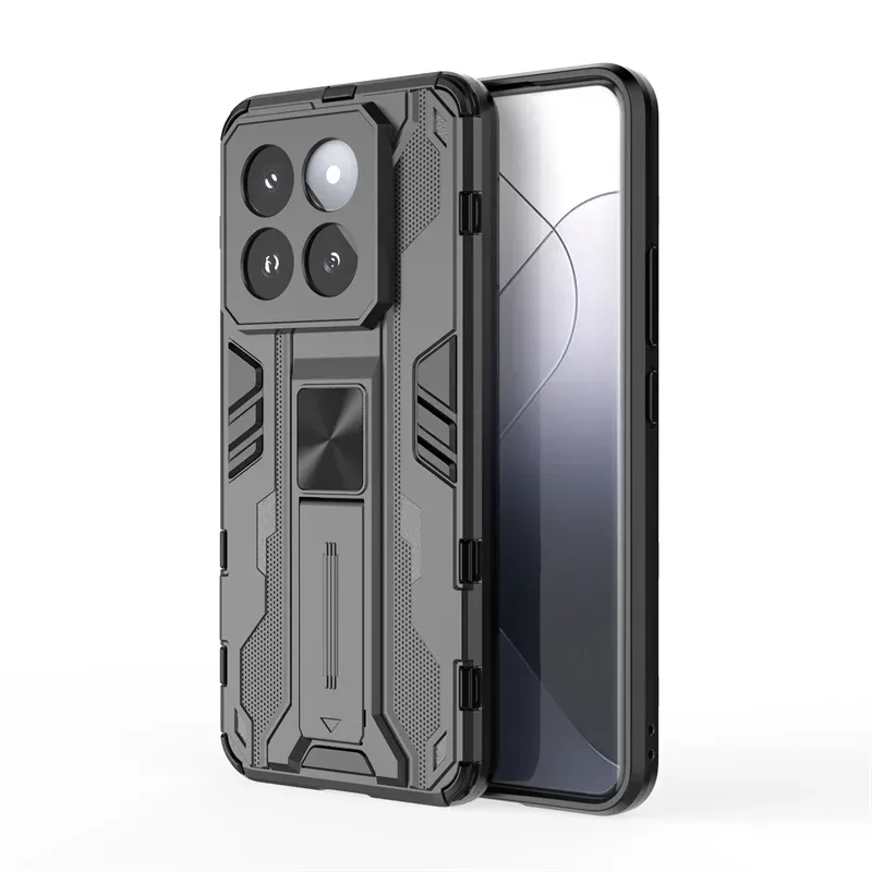 Coque magnétique antichoc pour Xiaomi 13 12T 11T 10T Pro Capa pour Mi 14 Ultra 12 11 Lite 5G avec support en PC rigide_voghion.com