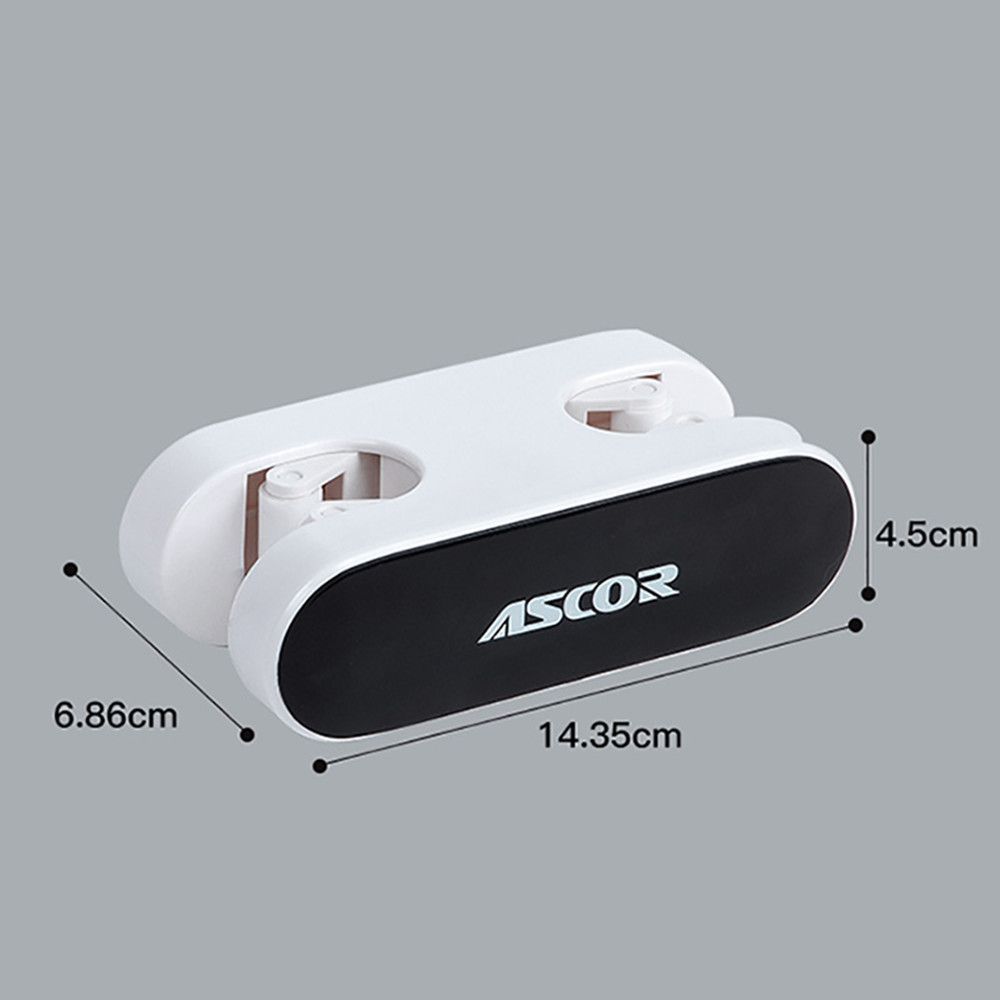 Wandmontierter Mopphalter, Aufbewahrungsmöglichkeit für Haushaltsutensilien, bohrfreier Moppständer für Küche und Bad, Badaccessoires_voghion.com