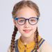 2103 Color Primary School Students Children's Flat Mirror Boys and Girls Blue Light Protection Goggles Eyes_voghion.com