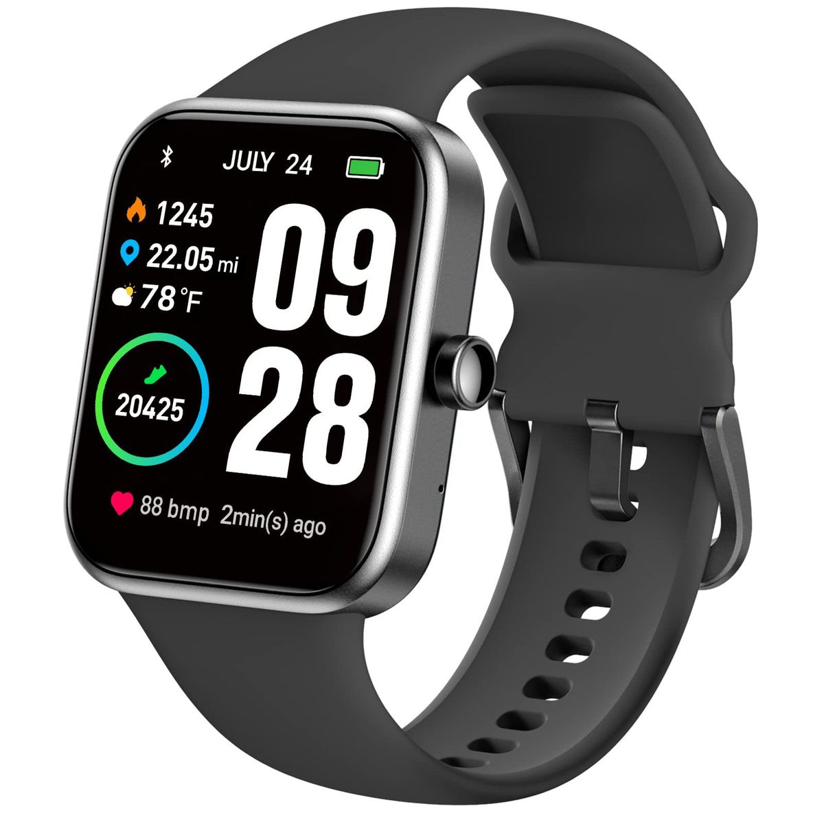S2 Smartwatch Bluetooth Call Heart Rate Monitoring Sleep Outdoor Sports Unisex Watch_voghion.com