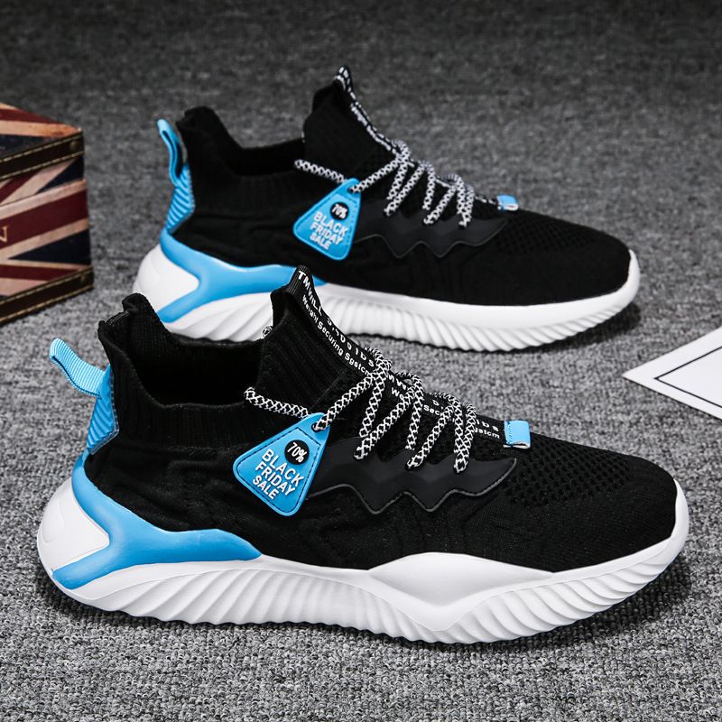 Spring Breathable Flying Woven Port Daddy Pring And Autumn All-match Men' Deodorant Meh Caual Running Coconut_voghion.com