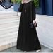 Muslim 2025 New Dress Women's Clothing Finale Long Skirt Elegant And Fashionable_voghion.com