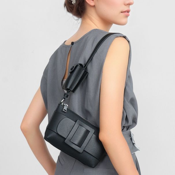 Shoulder Bag 2025 Autumn And Winter New, Commuter Armpit Bag, Combination Bag, Made Of Cowhide._voghion.com