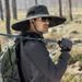 Cappello da sole da uomo con tesa larga 15 cm - Asciugatura rapida e impermeabile per pesca, escursionismo e attività all'aperto estive_voghion.com