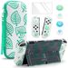 Custodia protettiva per SWITCH/OLED NS Game Theme Animal Crossing Custodia portaoggetti Pellicola protettiva portatile in vetro temperato Joystick_voghion.com