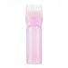 3PCS Root Comb Applicator Bottle Empty Hair Dye Bottle Dispensing Refillable Hair Coloring Dyeing Bottles Hairdressing Styling Tool for Salon Cleaning Shampoo_voghion.com