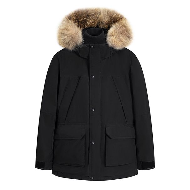 Parka militare unisex – Piumino impermeabile 600FP con cappuccio staccabile (antivento, adatto all'inverno, L-5XL, 5 colori tattici)_voghion.com