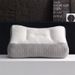 Orthopedic Cervical Traction Pillow With Latex Layer - Breathable Knit Cover, Slow-Rebound Support For Neck Pain Relief & Deep Sleep_voghion.com