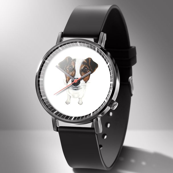 Dog Character Fashion Korean Style Casual Trend Unisex Quartz Watch Wristwatch_voghion.com