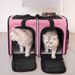 Extra Large Two-Box Cat Carrier Breathable Portable Trolley Box Foldable Pet Bag For Cats And Dogs_voghion.com