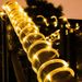 Guirlande lumineuse LED solaire, étanche, pour jardin, terrasse, mariage, fête_voghion.com