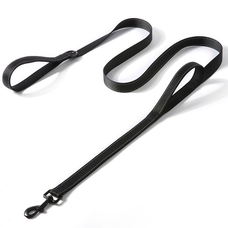 Neues Haustier für große und mittelgroße Hunde, reflektierend mit zwei Griffen, explosionsgeschützte Hundeleine_voghion.com