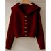 K Fashionable Retro Lazy Style High-end Feeling Sweater, Slimming Knitted Cardigan For Women's Clothing._voghion.com