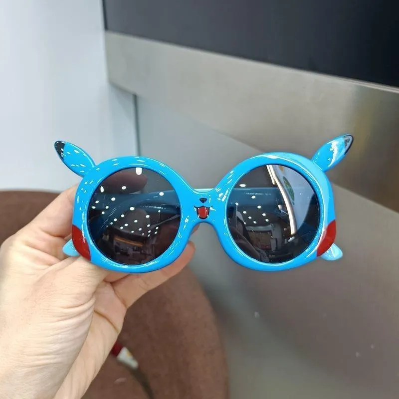 New Arrivals New Children Cute Cartoon Personality SunglassesStreet Shooting UV400 Boys Outdoor Sun Protection Glasses Kid Classic_voghion.com