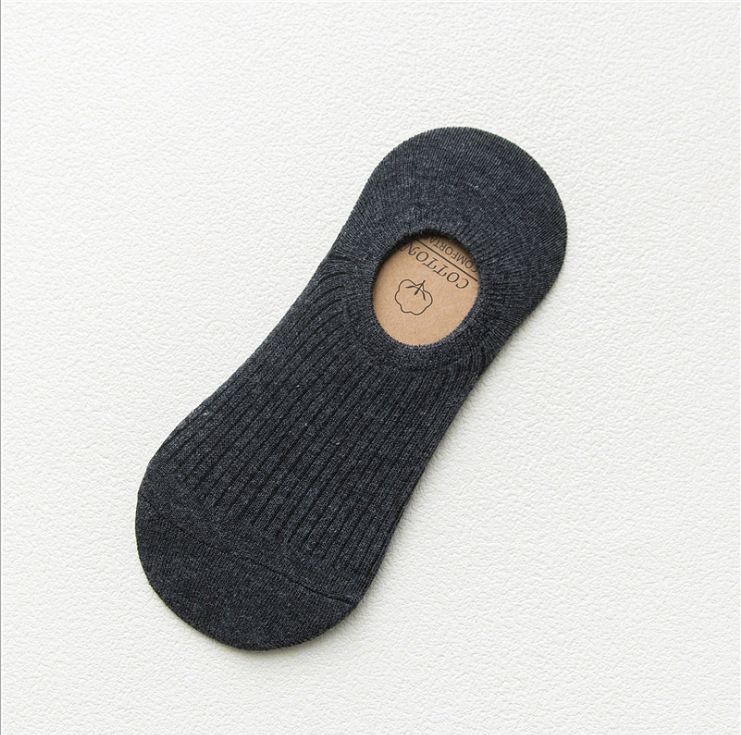 2025d Herren Kurze Dünne Boot Deodorant Atmungsaktive Sommer Silikon Rutschfeste Low-cut Unsichtbare Socken Für Männer_voghion.com