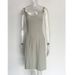 ~~Summer New Light Green Short Sleeved Hollow Waist Knitted Long Skirt, Hip Hugging Dress, Trendy_voghion.com