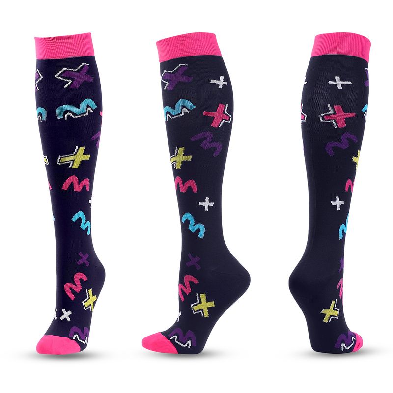 New stockings cartoon love men and women outdoor sports pressure socks_voghion.com