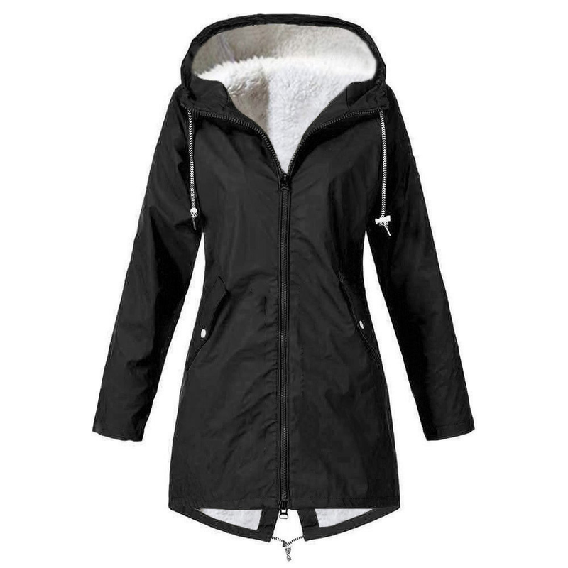 Vêtements d'extérieur pour femmes, veste imperméable à capuche imperméable pour randonnée_voghion.com