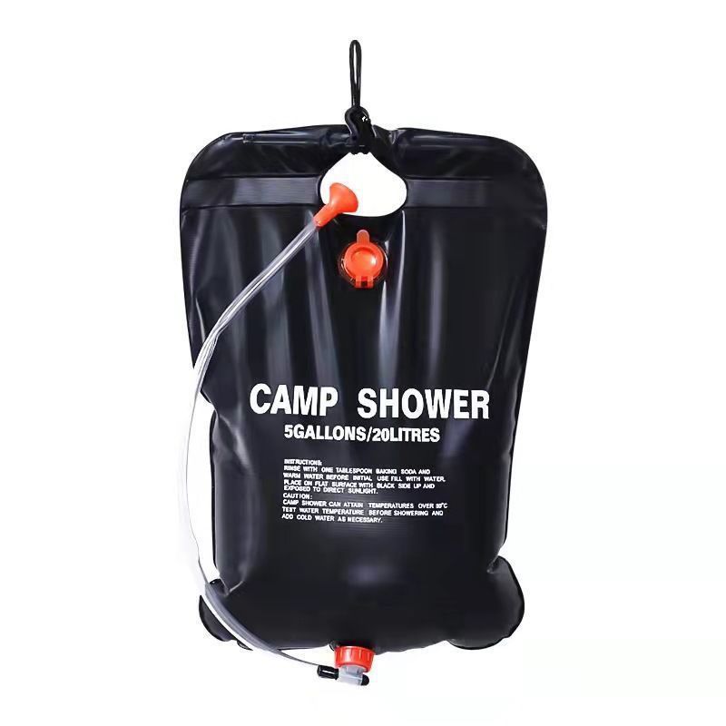Camping Solar Powered Portable 20L Outdoor Shower Bathing Water Bag Outdoor Tools_voghion.com