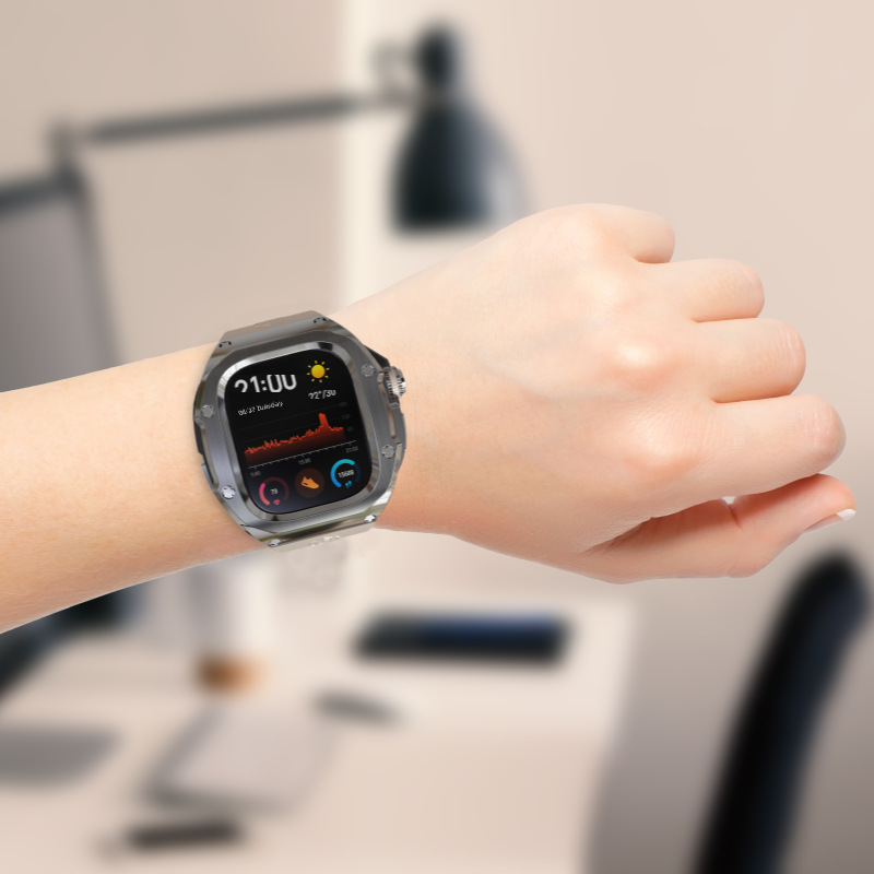 for Aple iWatch Ultra universal 49MM metal drop-resistant watch protection_voghion.com