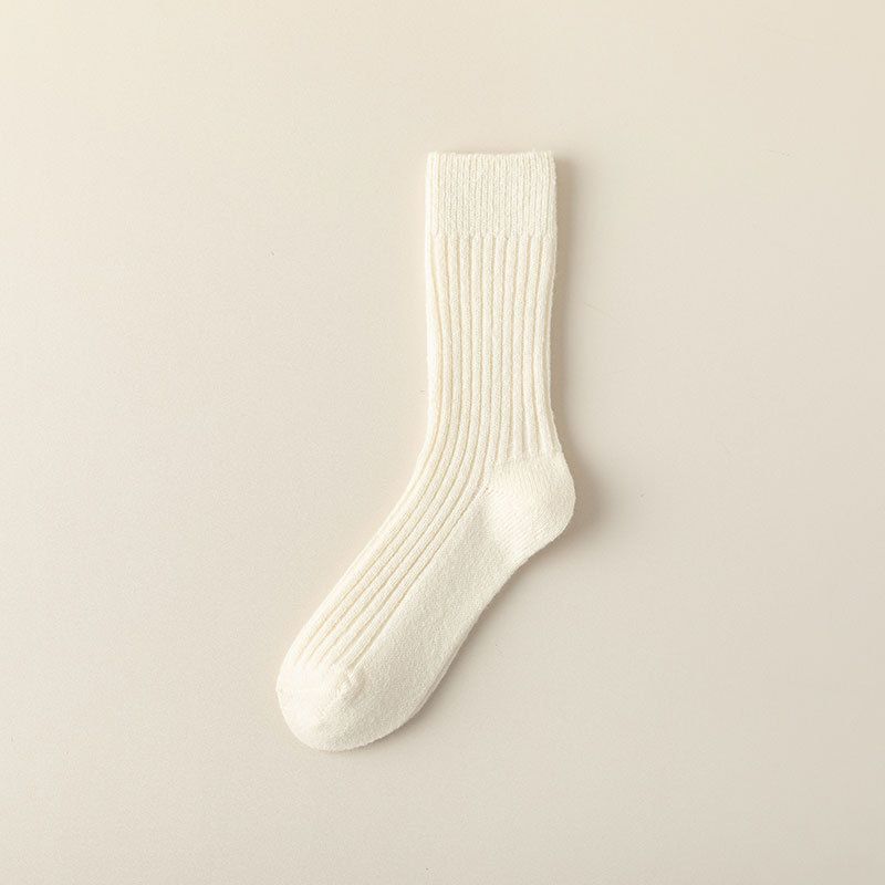 Nya höst- och vinterstrumpor för kvinnor, japanska ullstrumpor, förtjockade, varma strumpor, höst- och vinterns nya luggsockor_voghion.com