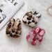 Korean Style Leopard Print Rabbit Ear Pro Earphone 2/3/4 Generation Bluetooth Plush Protective Case For Women_voghion.com