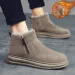 Grenzüberschreitender Großhandel neuer Winter-High-Top-Designer-Herrenschuhe Mode Schnee mit Plüsch dicker seitlicher Reißverschluss kalt_voghion.com