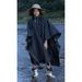 Outdoor Hiking Raincoat Waterproof Camping Mountaineering Multifunctional Portable Rainproof Tarp Cape Ground_voghion.com