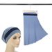 cappello turbante con cuciture bicolore cappello grande musulmano set in due pezzi cappello pullover da donna quattro stagioni in stock_voghion.com